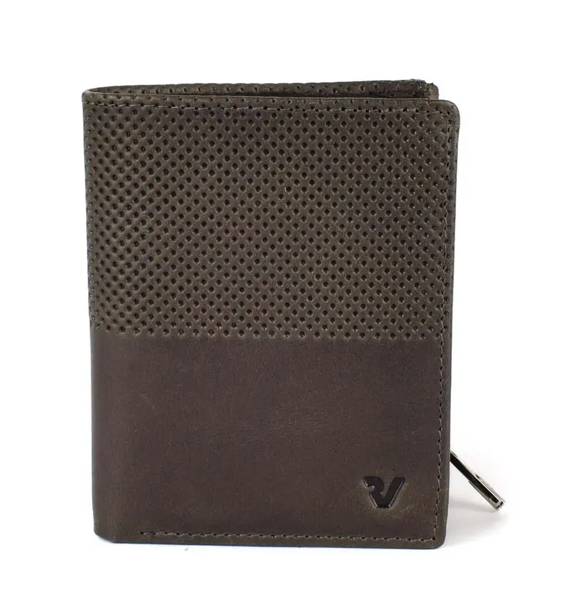 Roncato Portafoglio uomo piccolo New York 2113 Points Antracite