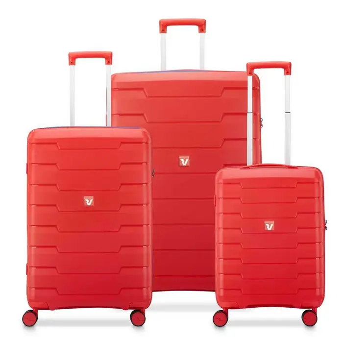 Roncato Skyline 2 0 Neon Set Valigie - Rosso