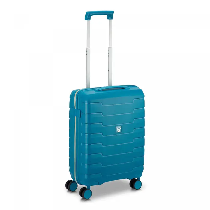 Roncato Skyline 2 0 Neon Trolley Bagaglio A Mano 55x40x20 Cm - Blu Laguna