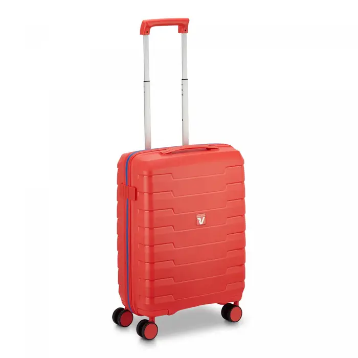 Roncato Skyline 2 0 Neon Trolley Bagaglio A Mano 55x40x20 Cm - Rosso