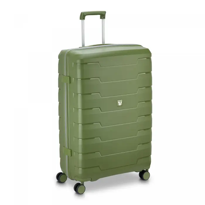 Roncato Skyline 2 0 Neon Trolley Grande 79 Cm - Verde Oliva