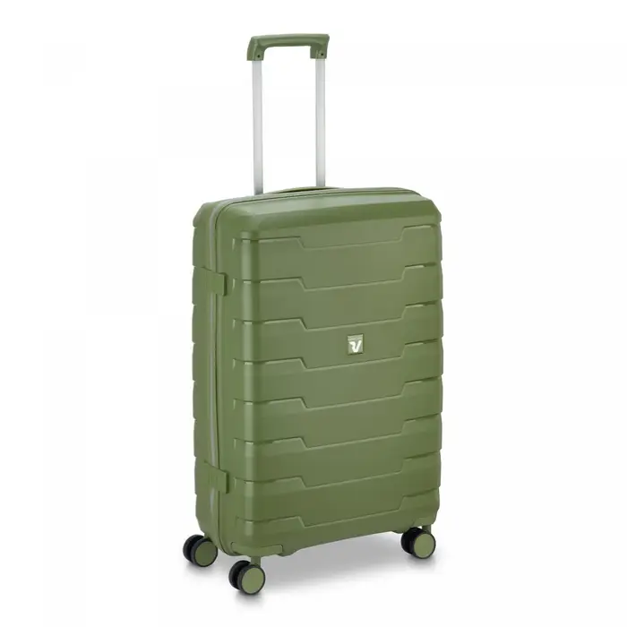 Roncato Skyline 2 0 Neon Trolley Medio 70 Cm - Verde Oliva