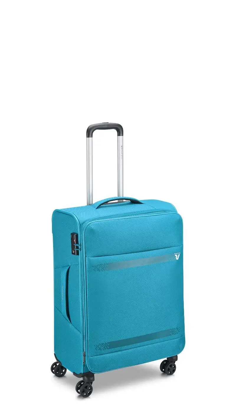 RONCATO Trolley medio turchese Vario