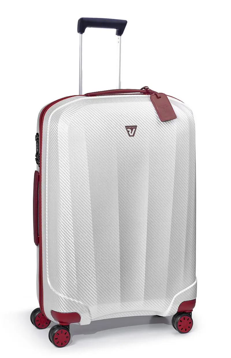 Roncato Trolley We Are Glam medio 5952 Rosso/Bianco