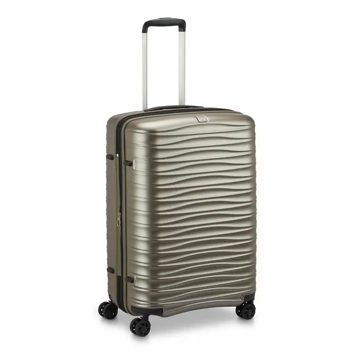 Roncato Wave Dlx Trolley Medio 65 Cm Espandibile - Champagne