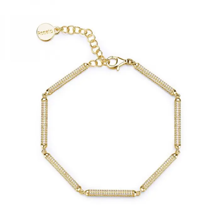 Bracciale Morbido - Argento 925‰ - Rosato