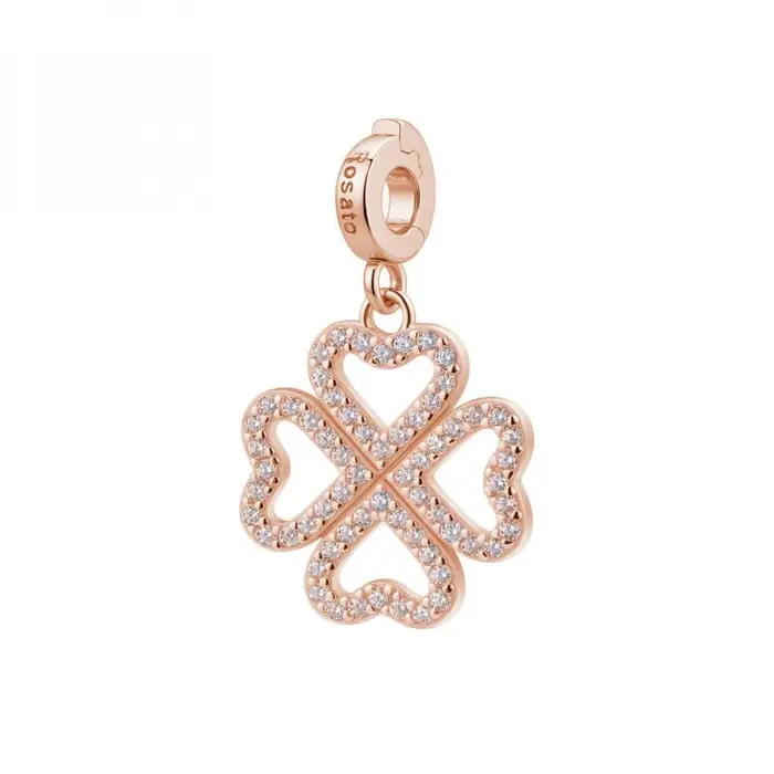 ROSATO Charm Quadrifoglio - Charm In Argento
