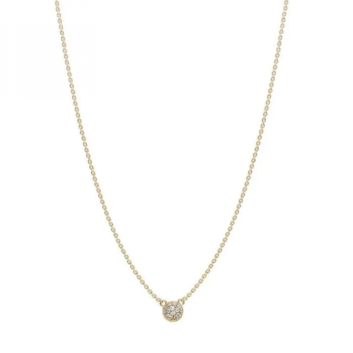 ROSATO Collana Corta - Argento 925‰ - Placcatura Oro Giallo