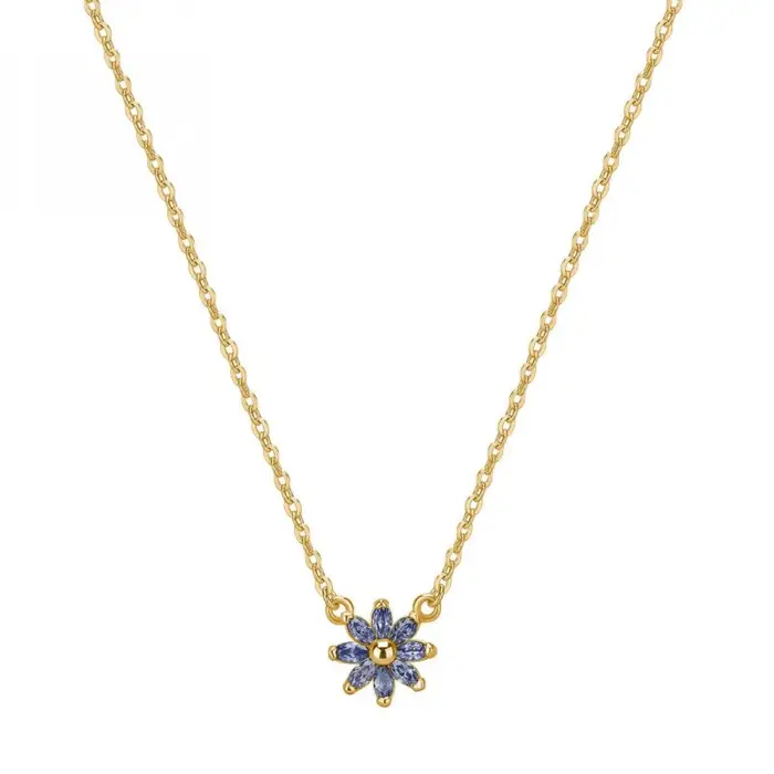 ROSATO Collana Corta - Argento 925‰ - Placcatura Oro Giallo