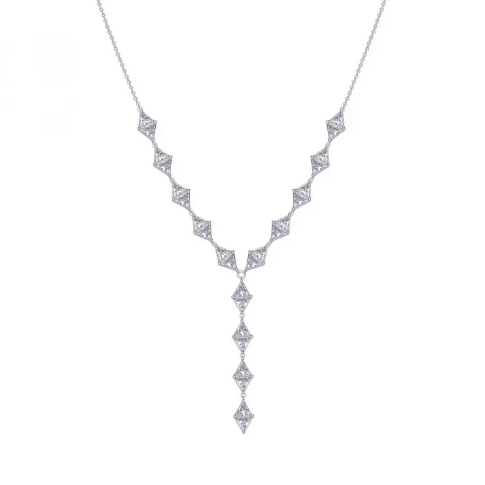 ROSATO Collana Cravatta - Collana - Argento