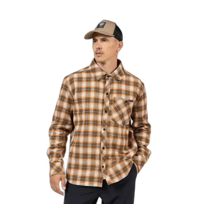 Camicia a quadri Rossignol Ranch Marron