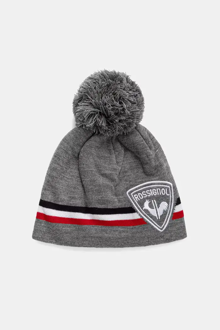Rossignol cappello con pompon Grigio