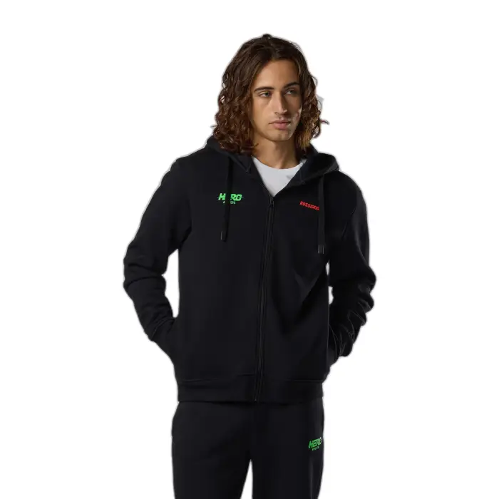 Felpa con cappuccio Rossignol Hero Fzh Noir