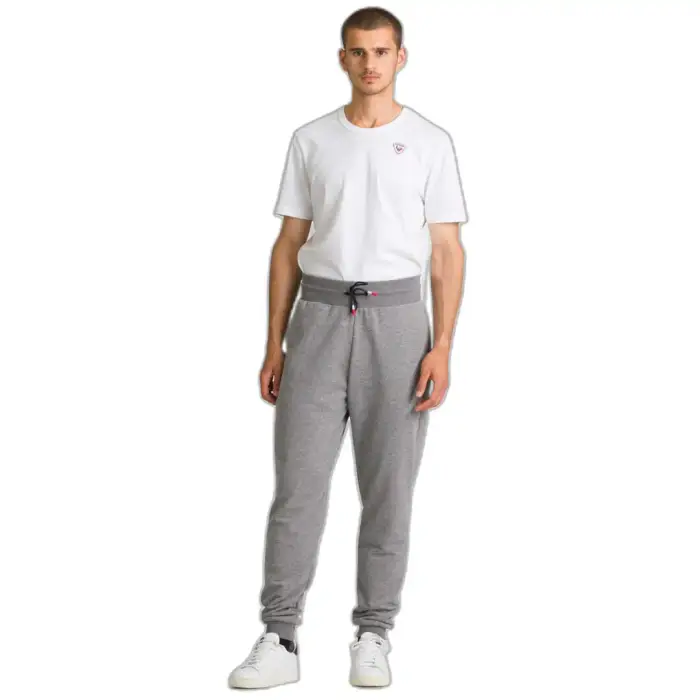 Rossignol Pantaloni running Logo Gris