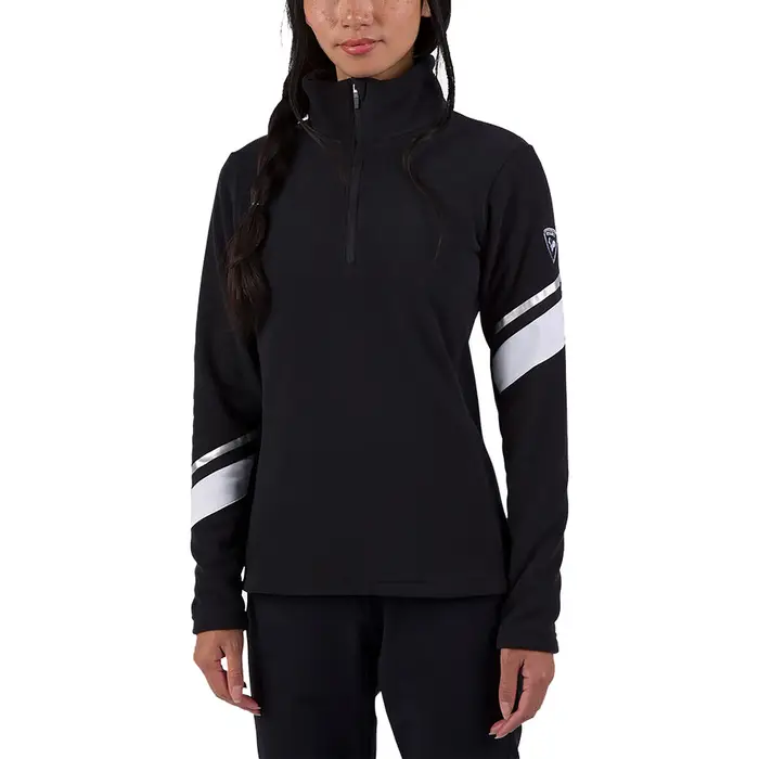 Rossignol SOTTOTUTA STRAWPILE FULL ZIP DONNA Nero