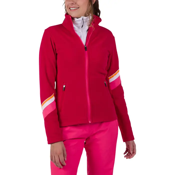 Rossignol SOTTOTUTA STRAWPILE FULL ZIP DONNA Rosso