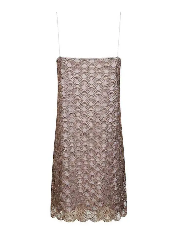 Rotate Birger Christensen Abito corto Grigio