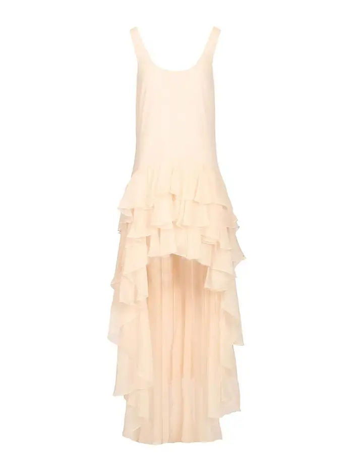 Rotate Birger Christensen Abito lungo Beige