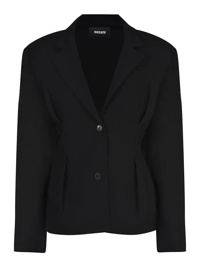 Giacca realizzata in poliestere Nero