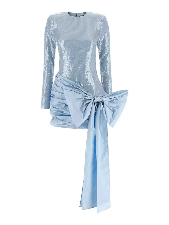Rotate Birger Christensen MiniVestito Azzurro