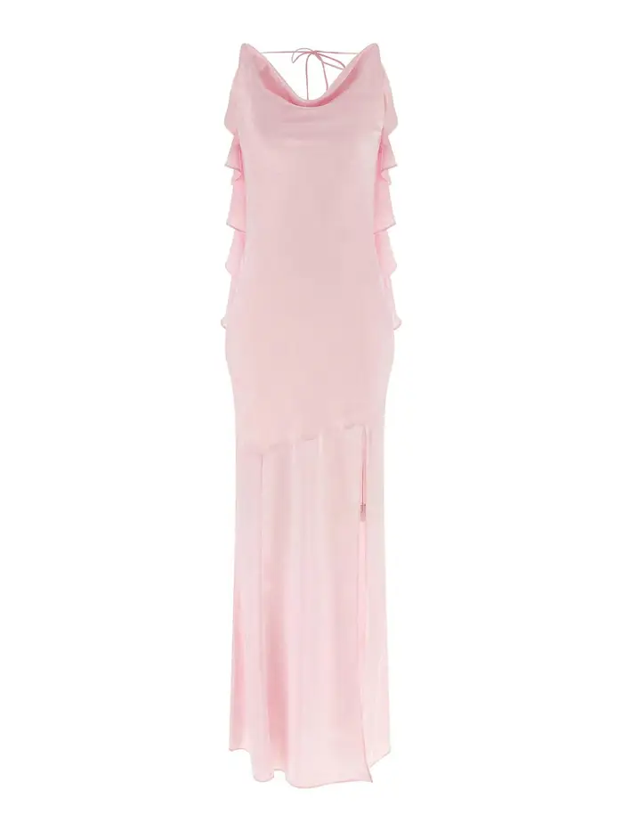 Rotate Birger Christensen Vestito Color Carne E Neutri