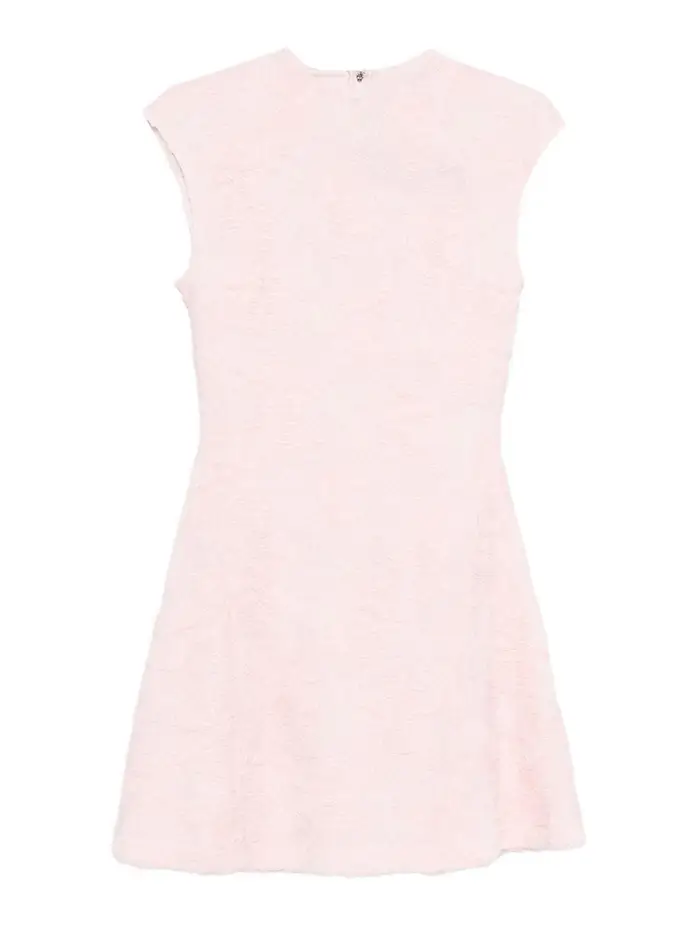 Rotate Birger Christensen Vestito corto rosa con ricami floreali rosa Color Carne E Neutri