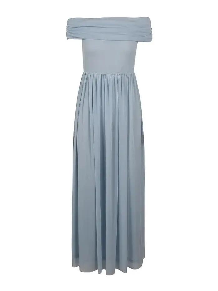 Rotate Birger Christensen Vestito lungo Azzurro