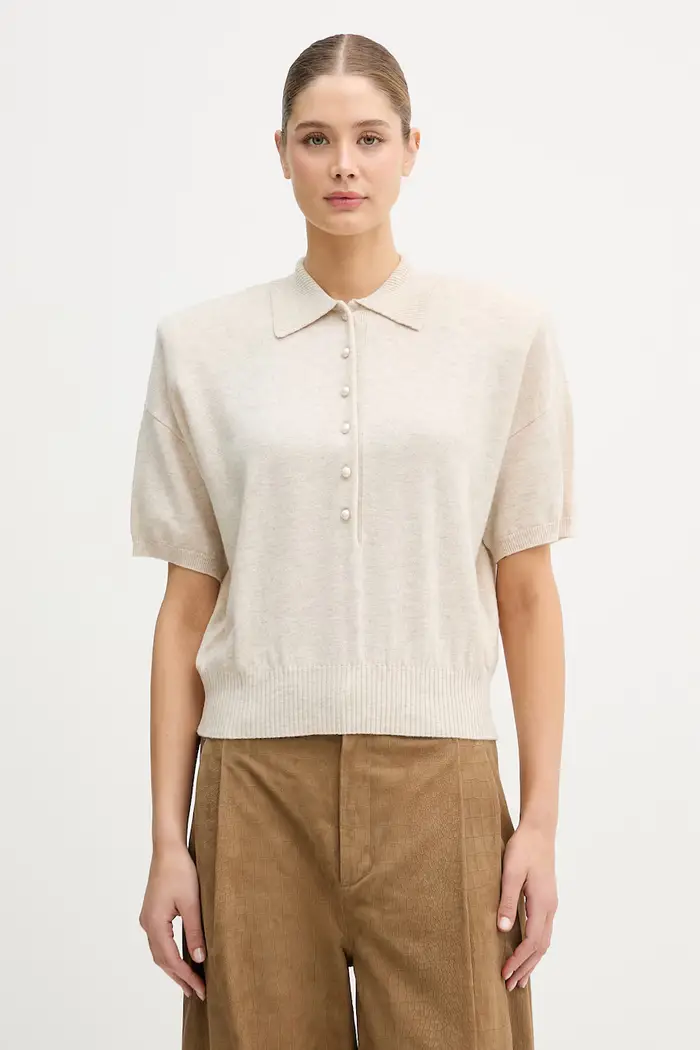 Rotate maglione da donna in lana Beige