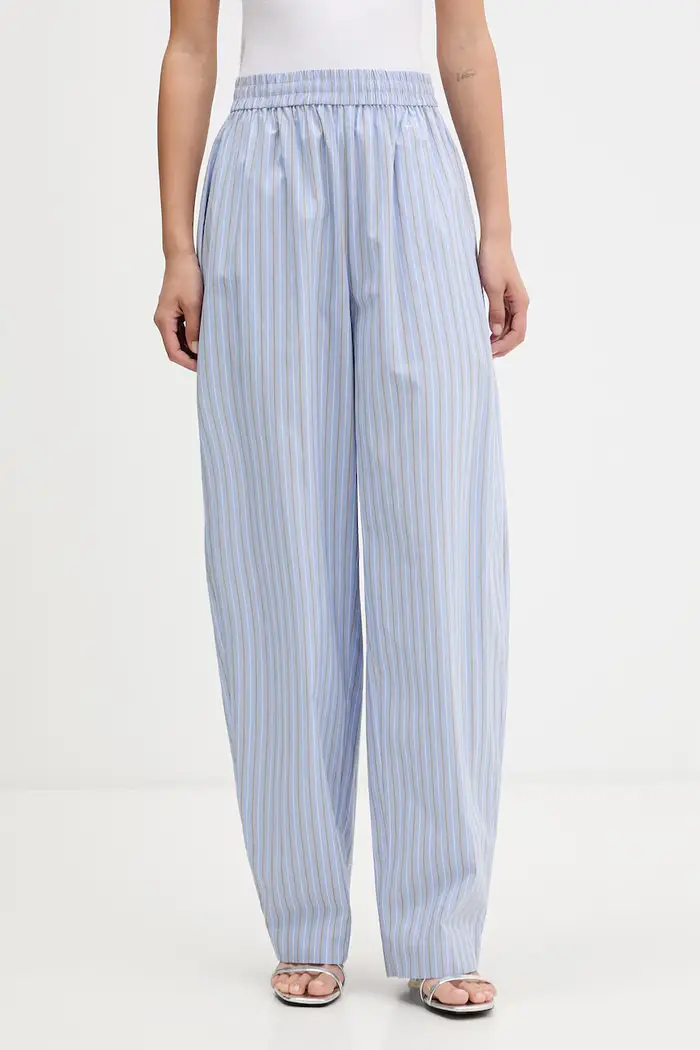 Rotate pantaloni da donna in cotone Blu