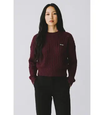 Rotate per donna 116437741 Maglia marrone salaita, Casual, Lana, Manica lunga