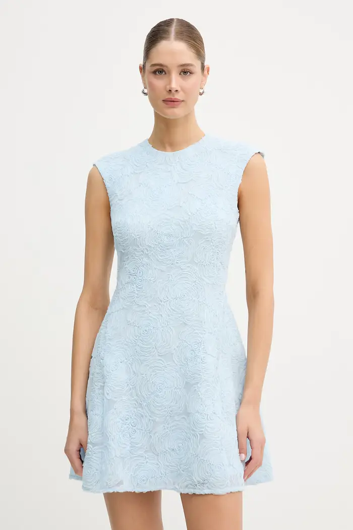 Rotate Vestito svasato Blu