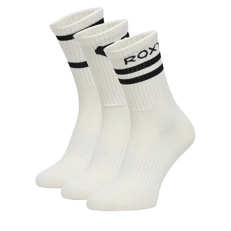 Roxy Calzini lunghi CEO_AS_ROXY_11_W_AW25 (3-PACK) Bianco