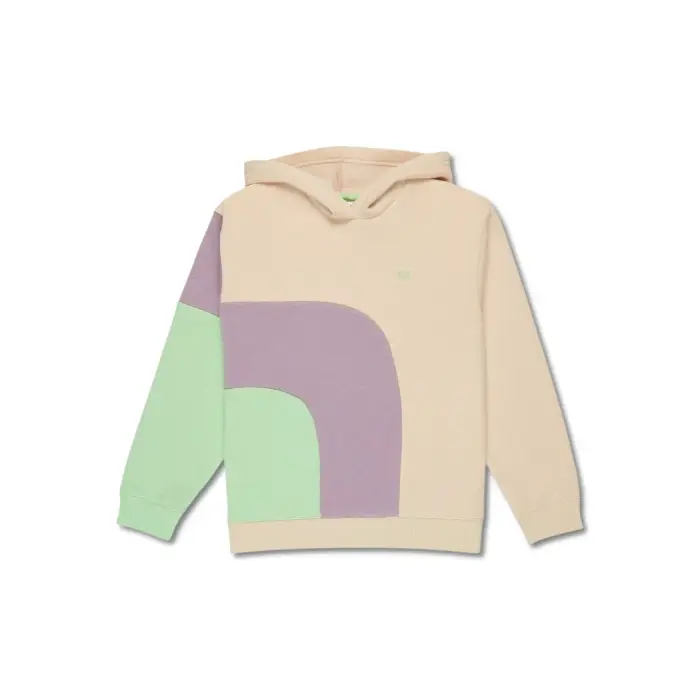 Felpa da bambina con cappuccio Roxy Remember The Name Beige