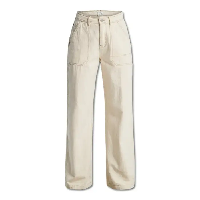 Pantaloni da donna Roxy Vibrant Air Blanc