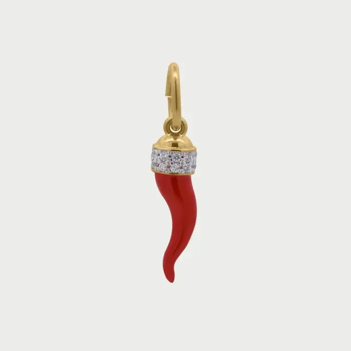 RUE DES MILLE Charm Cornetto Rosso Xl - Gioiello