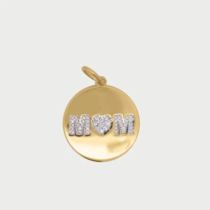 RUE DES MILLE Charm Medaglia Circle Xl Mom - Charmbar