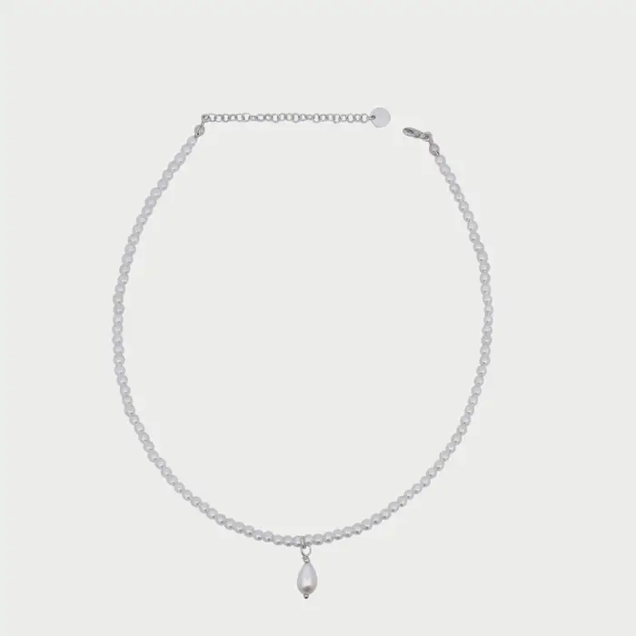 RUE DES MILLE Girocollo Filo Singolo Pearl Drop