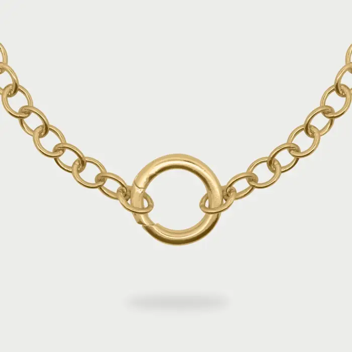 RUE DES MILLE Girocollo Rolò Chain Base Cerchio