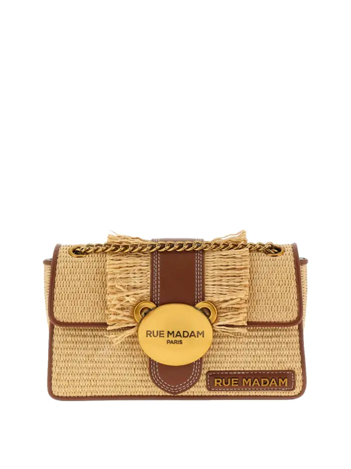 borsa a tracolla rue madam da donna - beige