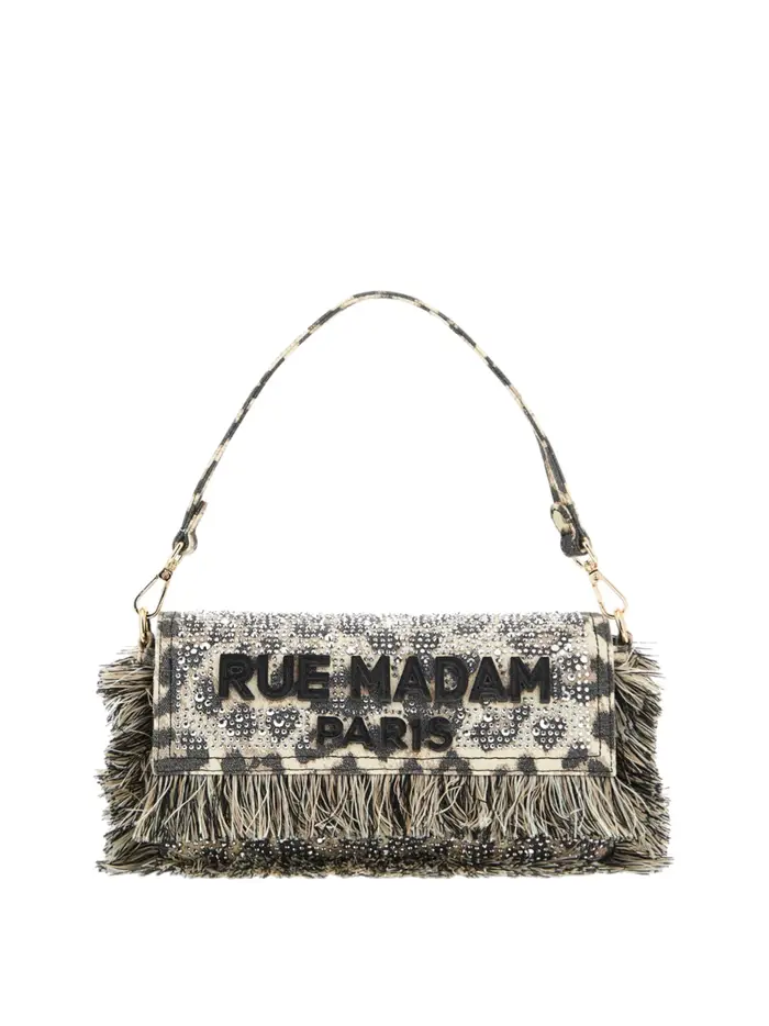 borsa a tracolla rue madam da donna - maculato