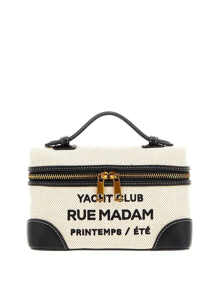 borsa pochette rue madam da donna - bianco