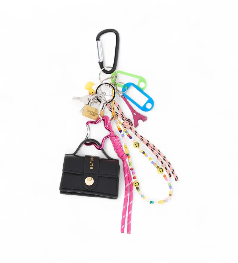 RUE MADAM PARIS Portachiavi Donna Multicolore 4053521