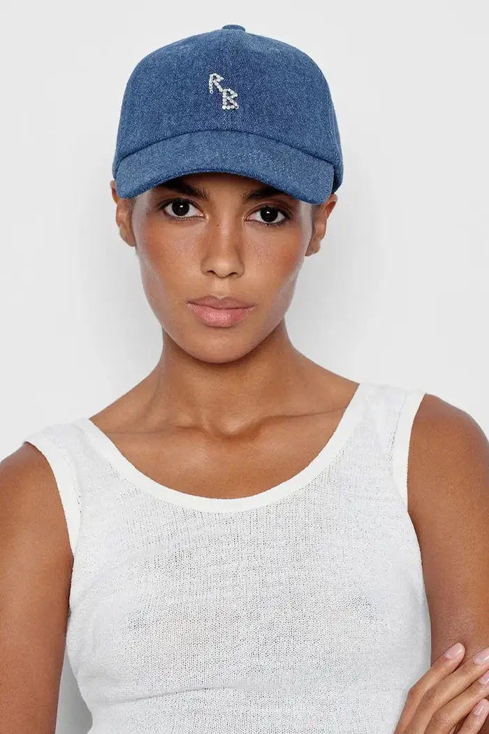 berretto da donna in jeans Baseball Cap Blu