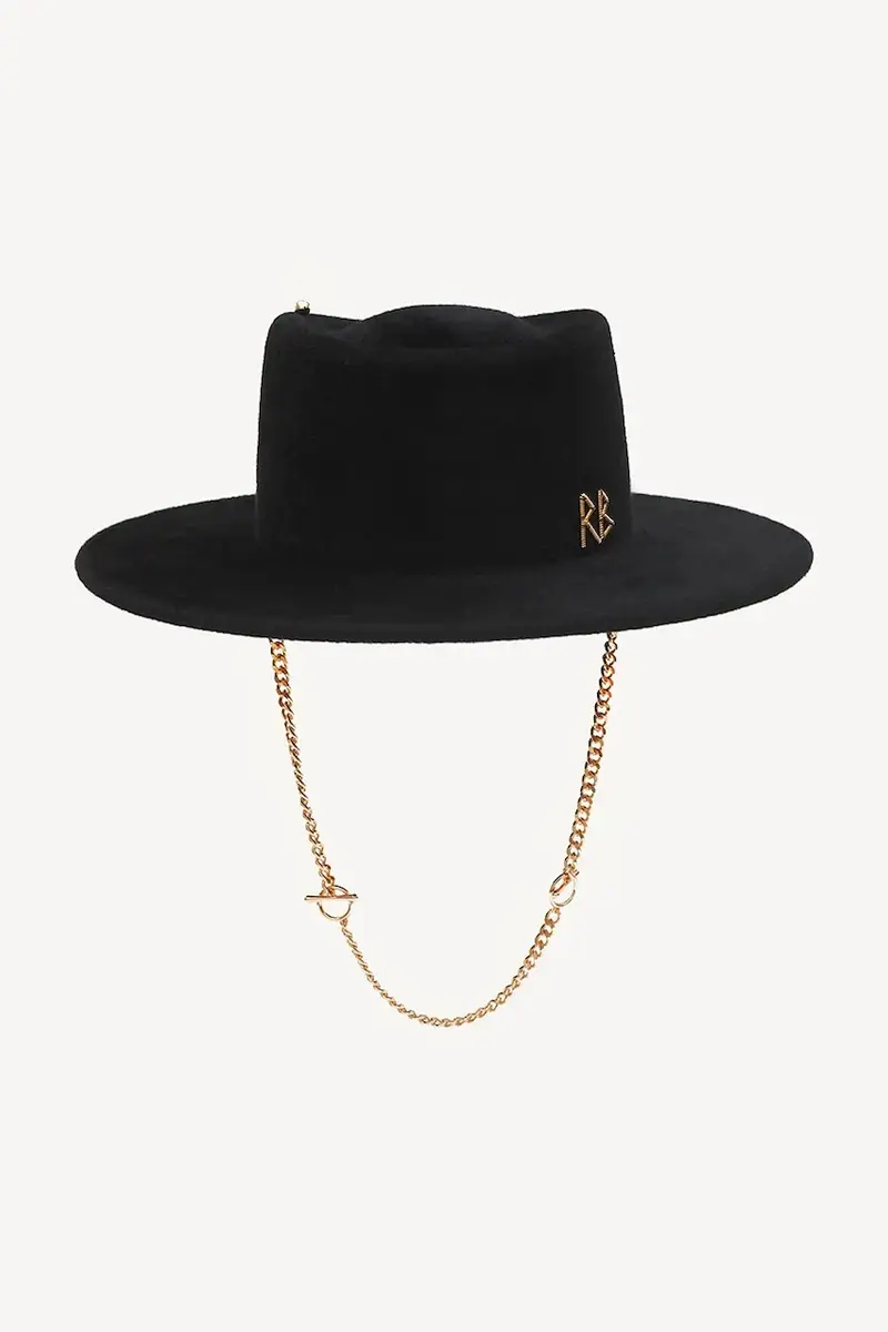 cappello colore nero GMB033-F-PRS-CHA-RB