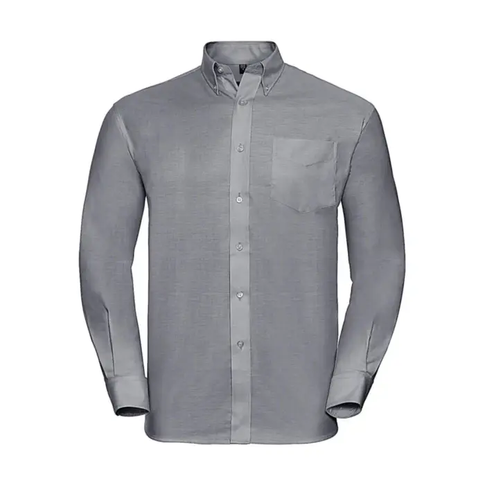 Russell Athletic Camicia Oxford Argenté