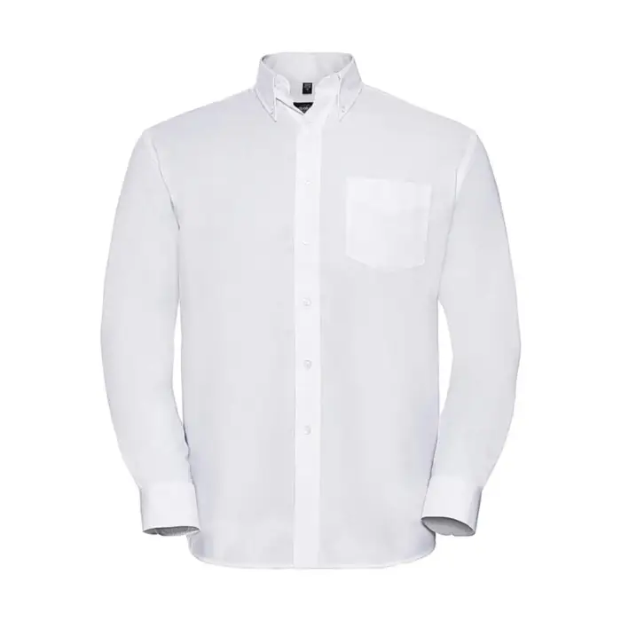 Russell Athletic Camicia Oxford Blanc