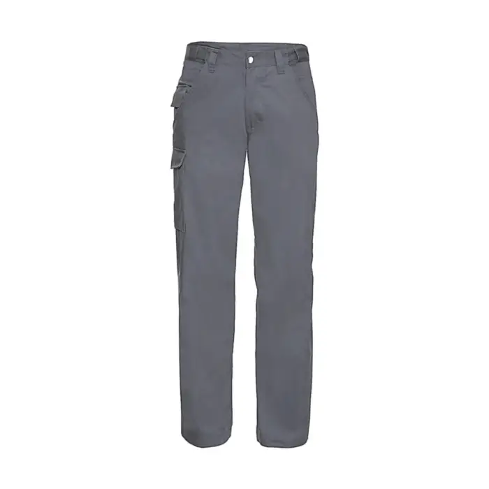 Russell Athletic Pantaloni da lavoro in sergé Gris