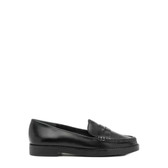 Ryłko Ballerine in pelle per donna Kinga Noir
