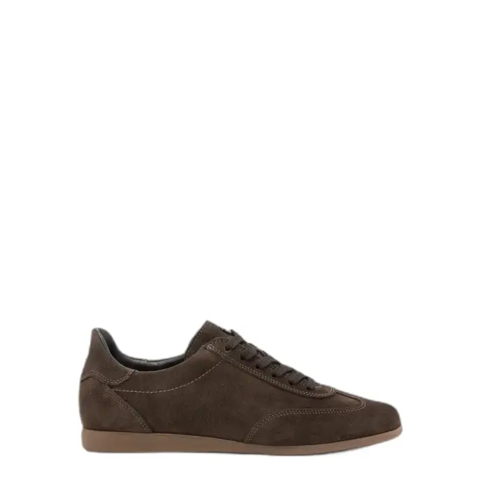 Ryłko Sneakers in pelle scamosciata da donna Kinga Marron