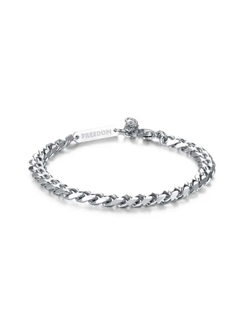 S'Agapo By Brosway Bracciale S'AGAPO' Uomo RIPPLE Acciaio 316L SRP11 Grumetta Grande